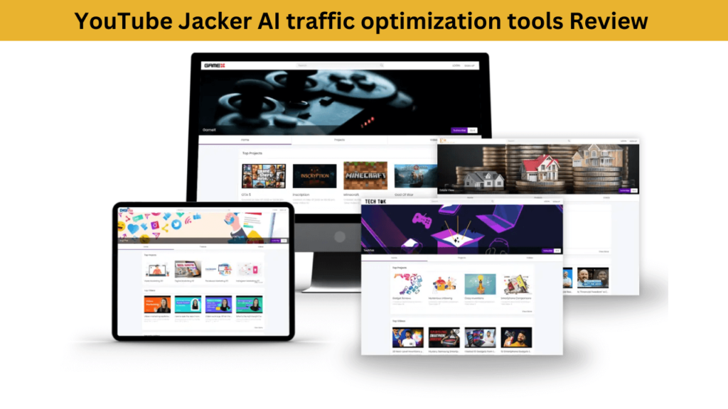 YouTube Jacker AI traffic optimization tools Review